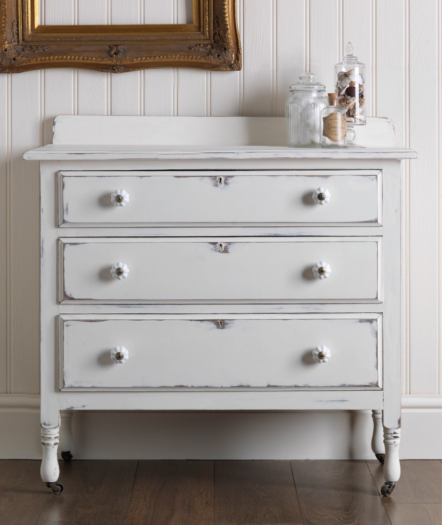 Antique White Drawers » Rustoleum Spray Paint »