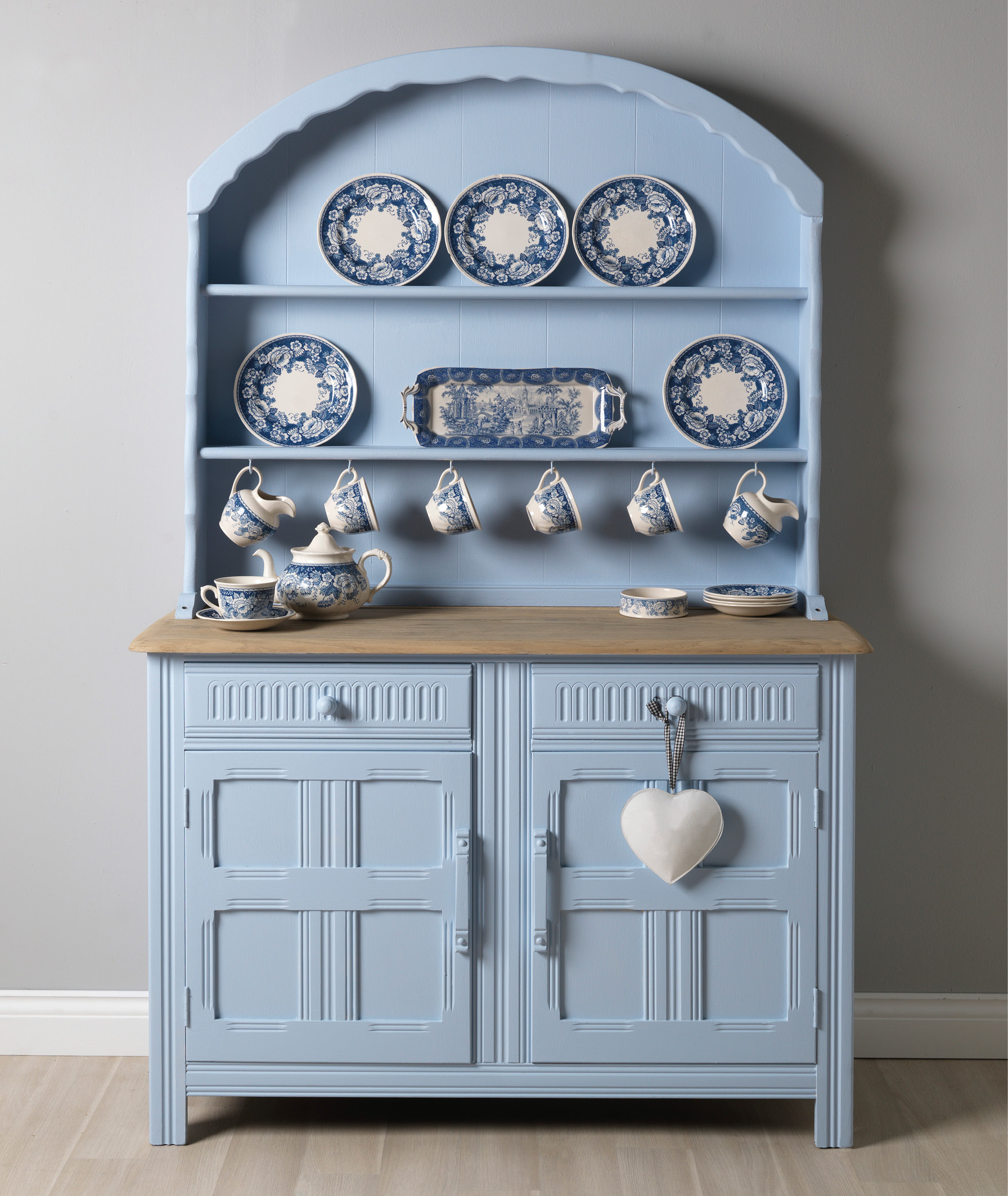 Powder Blue Welsh Dresser Rustoleum Spray Paint Www