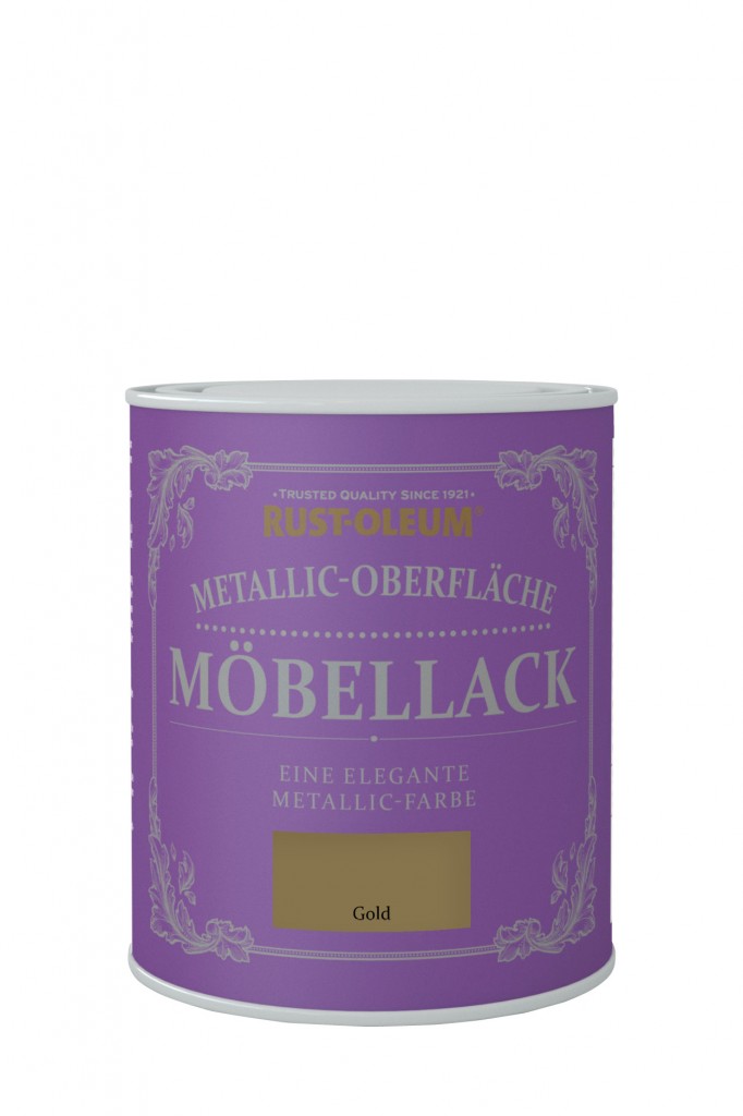 Möbellack mit Metalleffekt – für ein funkelndes Möbel-Upcycling!