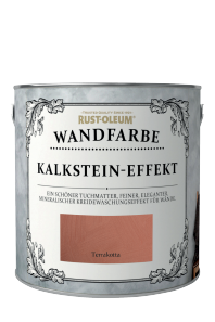 Rust-Oleum Kalkstein-Effekt Wandfarbe Terrakotta