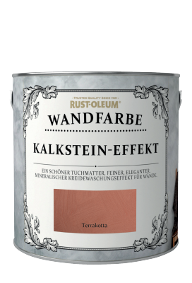 Rust-Oleum Kalkstein-Effekt Wandfarbe Terrakotta