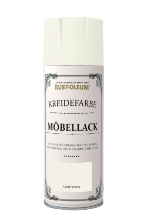 Kreidefarben Möbellack Spray Antikweiß