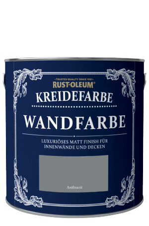 Rust-Oleum Kreidefarbe Wandfarbe Anthrazit