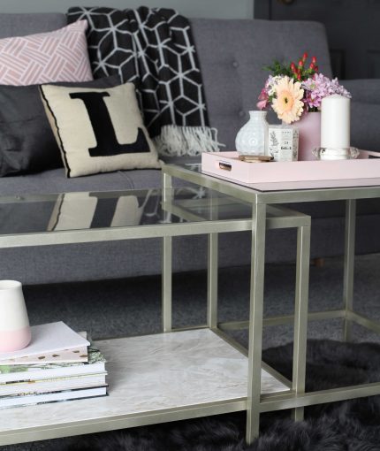 Goldweiß METALLIC (SPRÜHDOSE) - Metallic-White-Gold-Coffee-Table-430x510